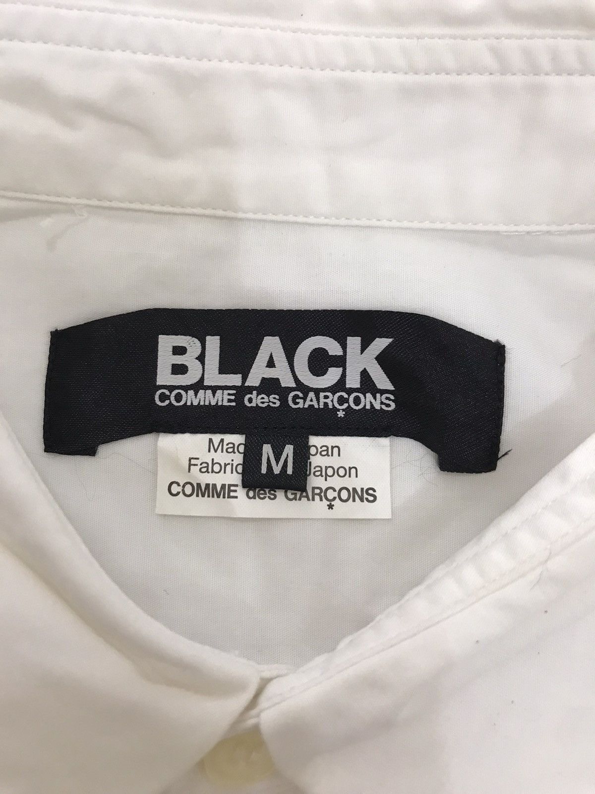 Comme des Garcons Black Comme des garcons Black White Shirt Size US M / EU 48-50 / 2 - 4 Thumbnail