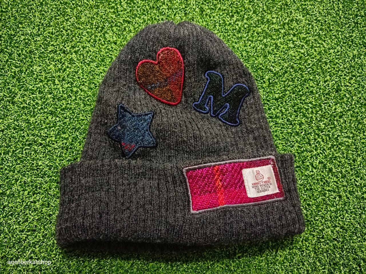 Harris Tweed CLOSSHI JAPAN X HARRIS TWEED Beanie Size ONE SIZE - 2 Thumbnail
