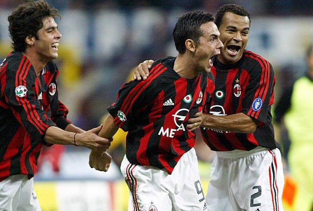 Adidas Ac milan player issue 2003 inzaghi jersey football Size US L / EU 52-54 / 3 - 16 Thumbnail
