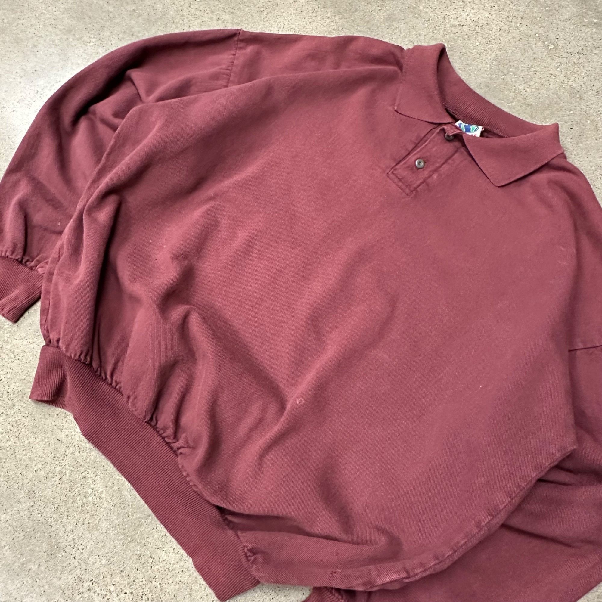 Vintage Vintage 80s/90s Wek Heavyweight Pullover Collared Polo Shirt Size US XL / EU 56 / 4 - 2 Thumbnail