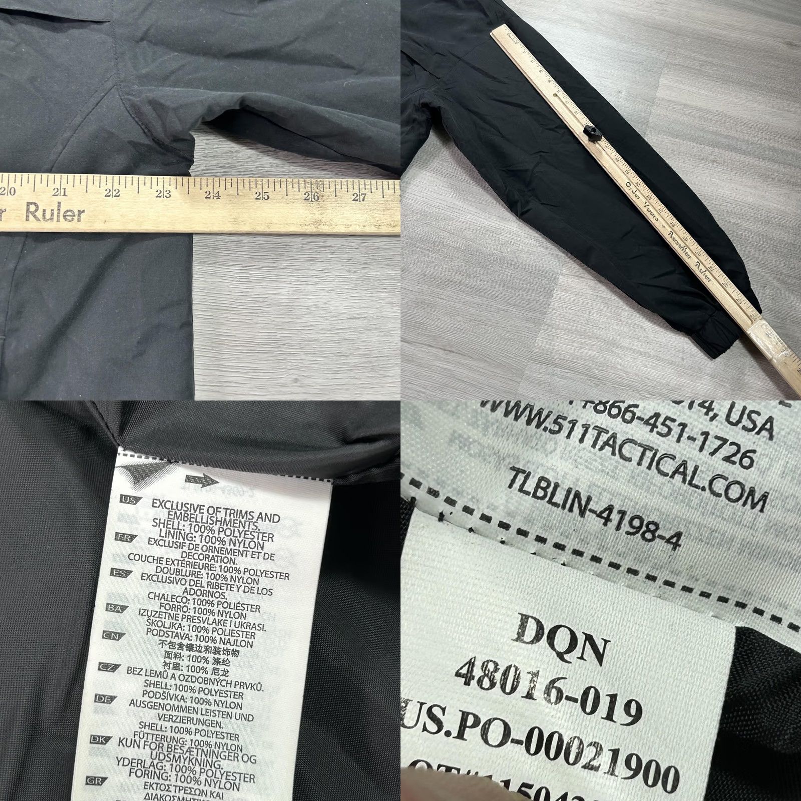 Vintage 5.11 Tactical Response Jacket Mens M Black Full Zip Windbreaker 48016-019 Jacket Mens Black Windbreaker Casual Travel Workwear Hiking Military Size US M / EU 48-50 / 2 - 8 Thumbnail