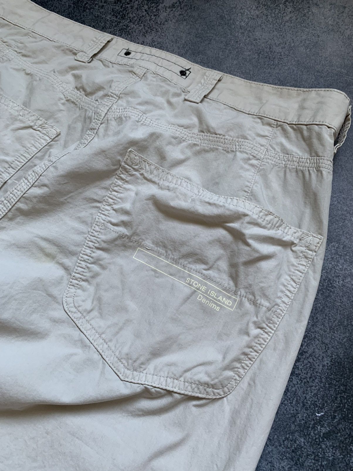 Stone Island 💥 VINTAGE STONE ISLAND BAGGY PANTS Y2K Size US 34 / EU 50 - 8 Thumbnail