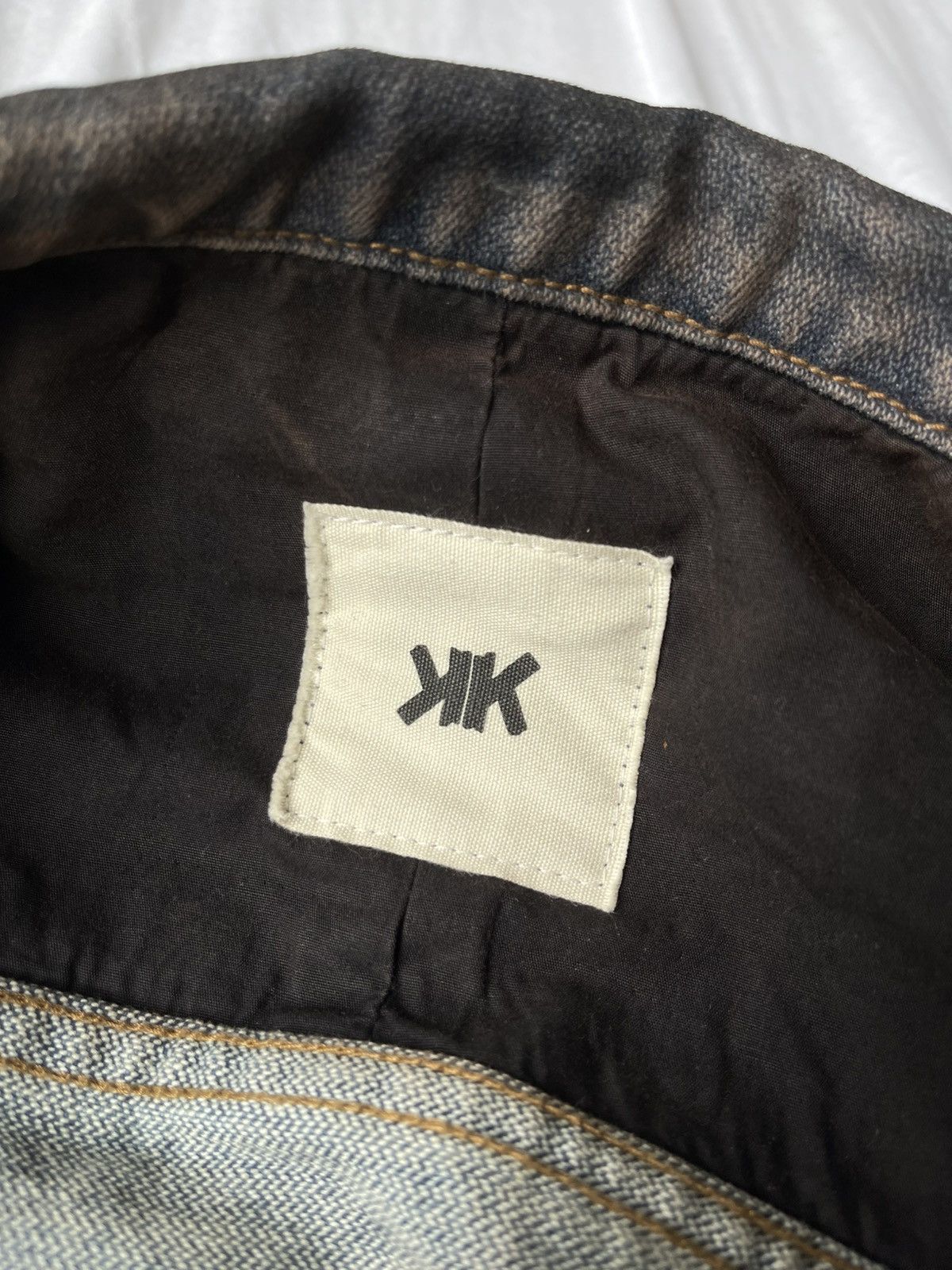 K-Two Studios K-Two Waxed Denim Jacket Indigo Size US L / EU 52-54 / 3 - 2 Thumbnail