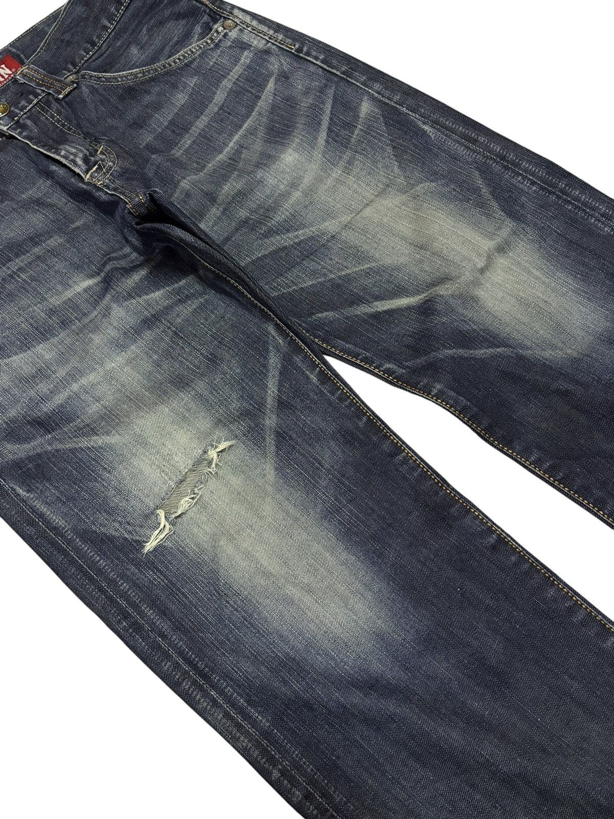 Edwin × Japanese Brand Vintage Edwin 424XV Exclusive Vintage Jeans Size US 31 - 4 Thumbnail