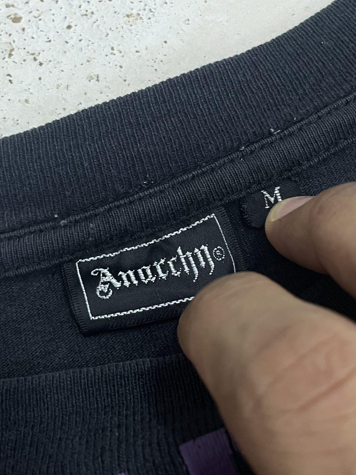 Japanese Brand Anarchy Sounds Like Shit Skull Y2K Punk Rebel Size US M / EU 48-50 / 2 - 12 Thumbnail