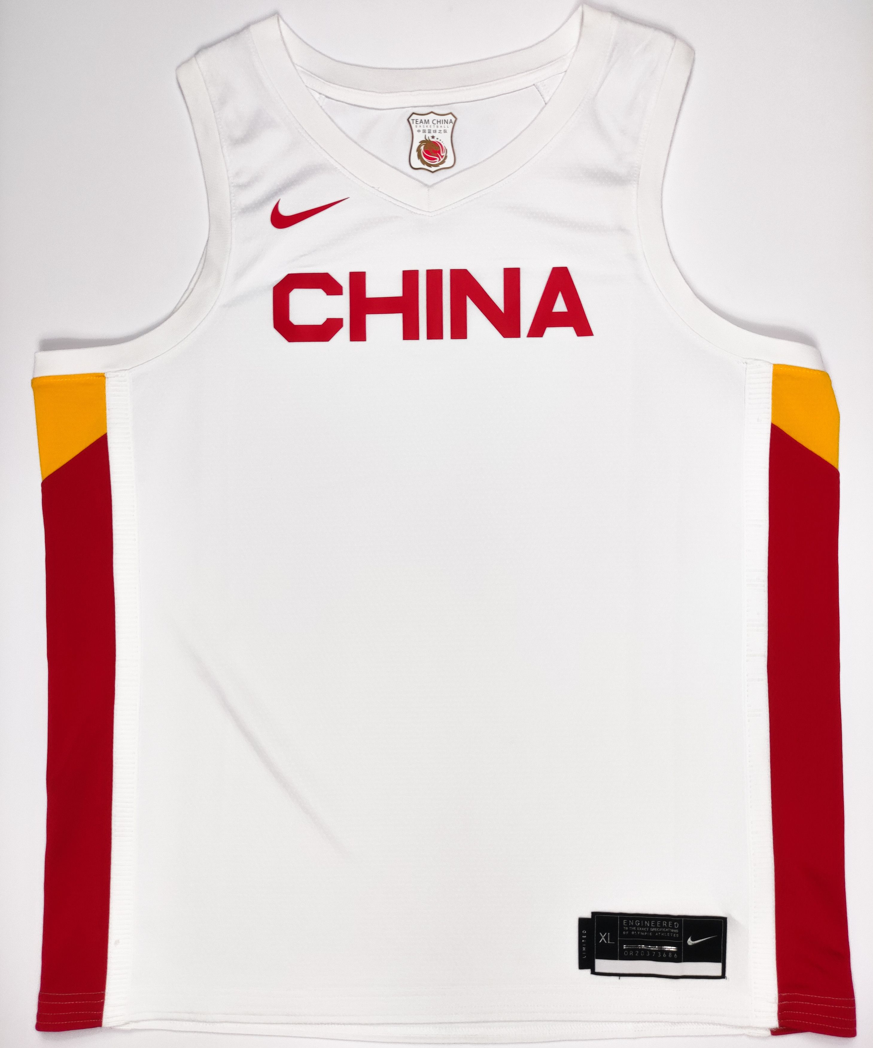 Nike China Nike 2023 Home Shirt Kit Jersey Chinese Basketball XL Size US XL / EU 56 / 4 - 1 Thumbnail