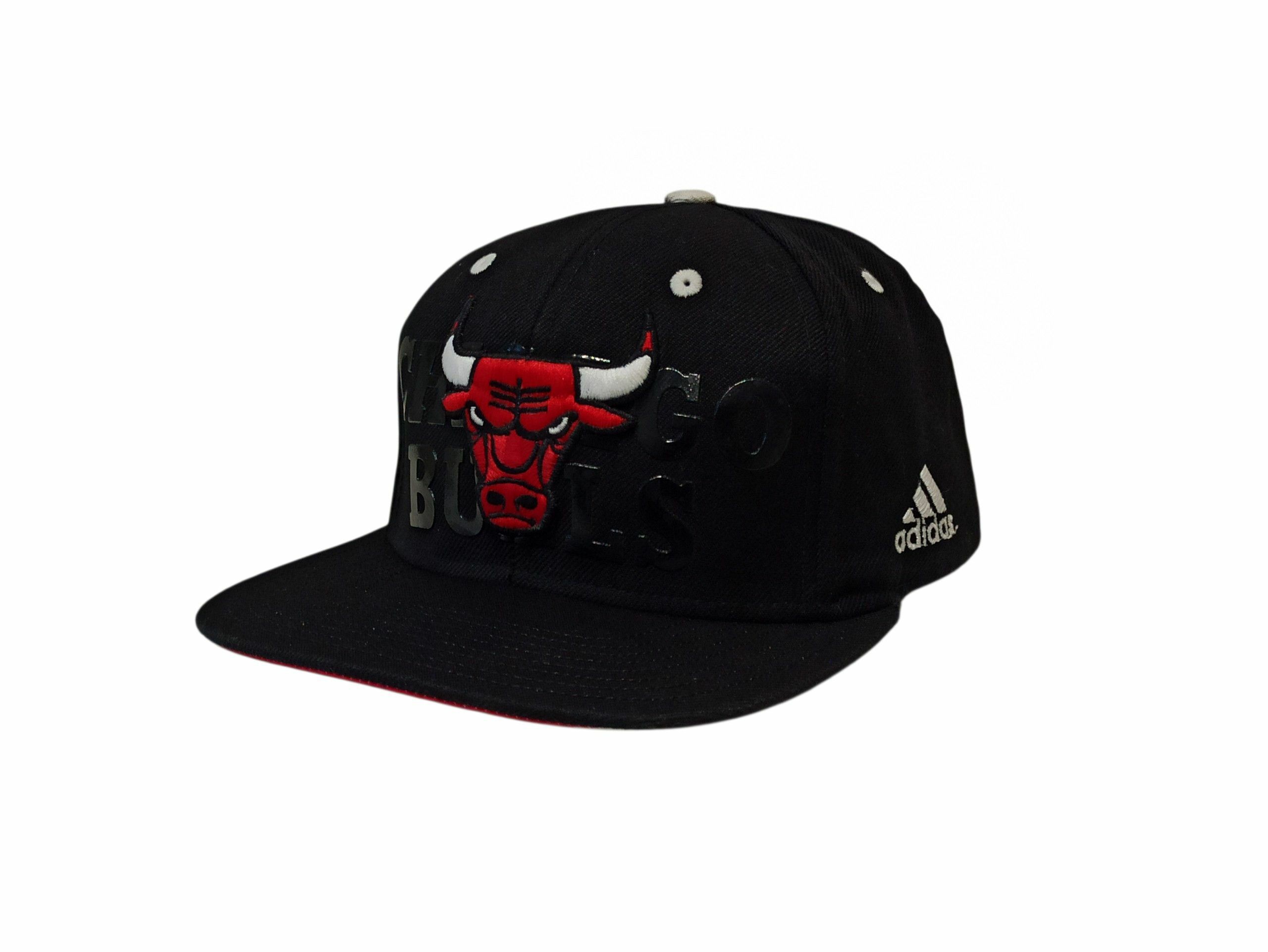 Adidas Adidas 2014 NBA Draft Chicago Bulls Snapback Hat Wool RARE Size ONE SIZE - 1 Thumbnail