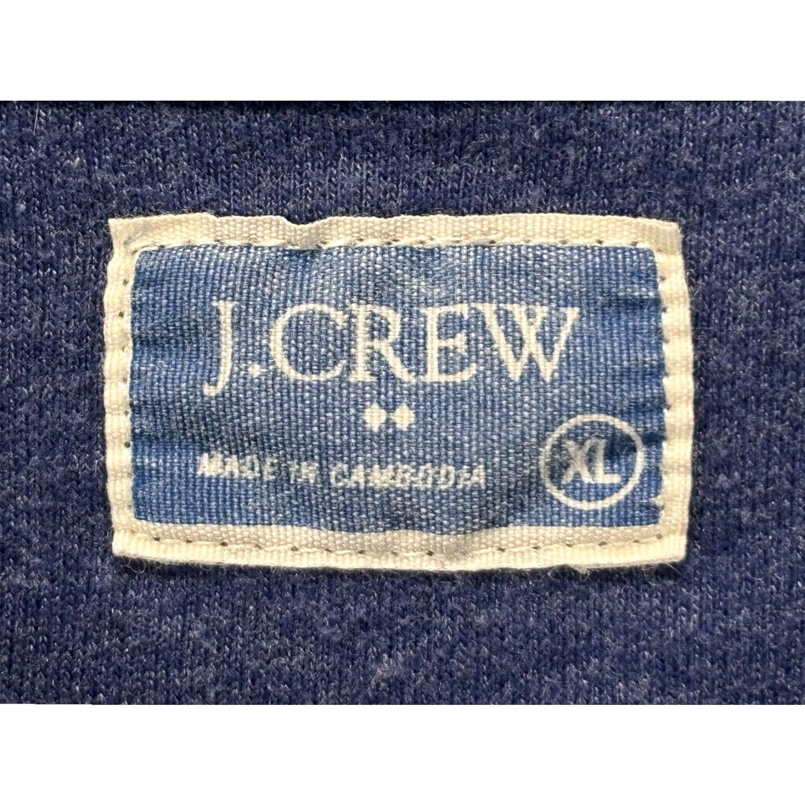 J.Crew J. Crew Long Sleeve Henley Shirt Blue Adult XL Cotton Blend Mens Size US XL / EU 56 / 4 - 4 Thumbnail