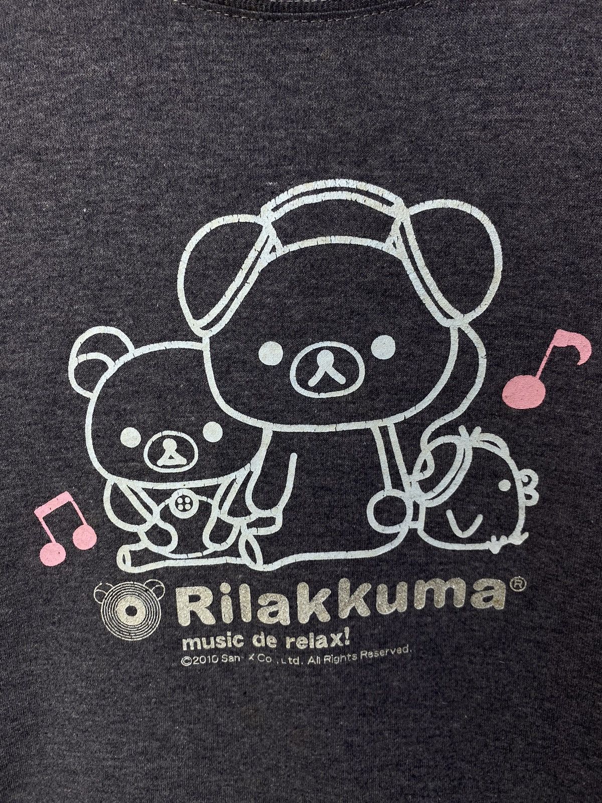 Japanese Brand Japanese Brand Rilakkuma Sweatshirt Jumper Crewneck Size M Size US M / EU 48-50 / 2 - 6 Thumbnail