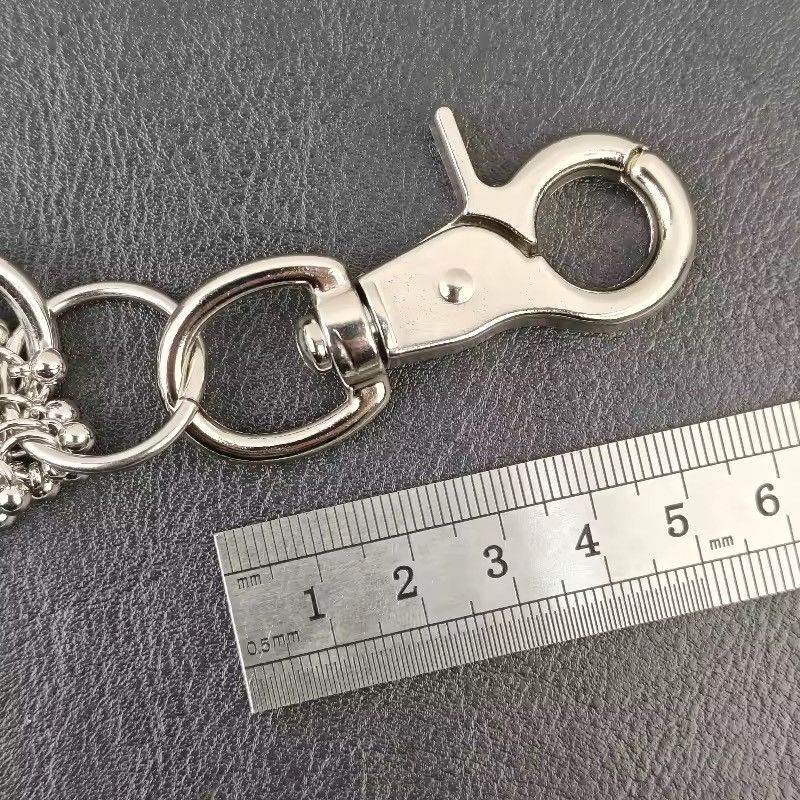 Other Rhinestone Punk Gothic Pendant Pants Hip Hop Chain Size ONE SIZE - 5 Thumbnail