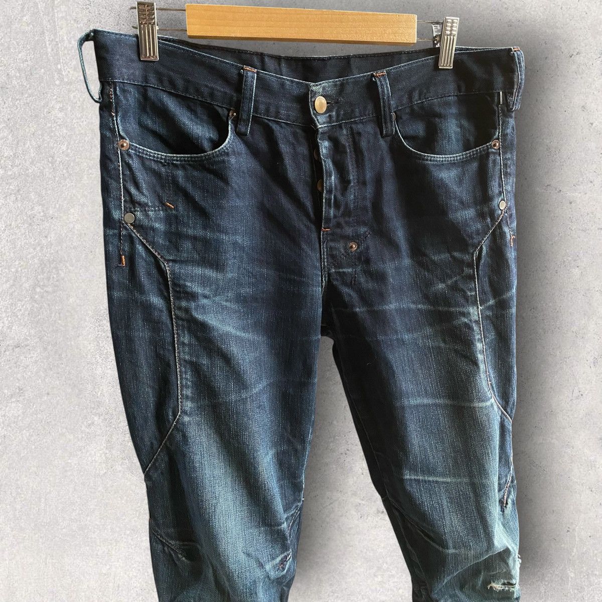 Raf Simons Raf By Raf Simons Denim Biker Jeans Size US 32 / EU 48 - 5 Thumbnail
