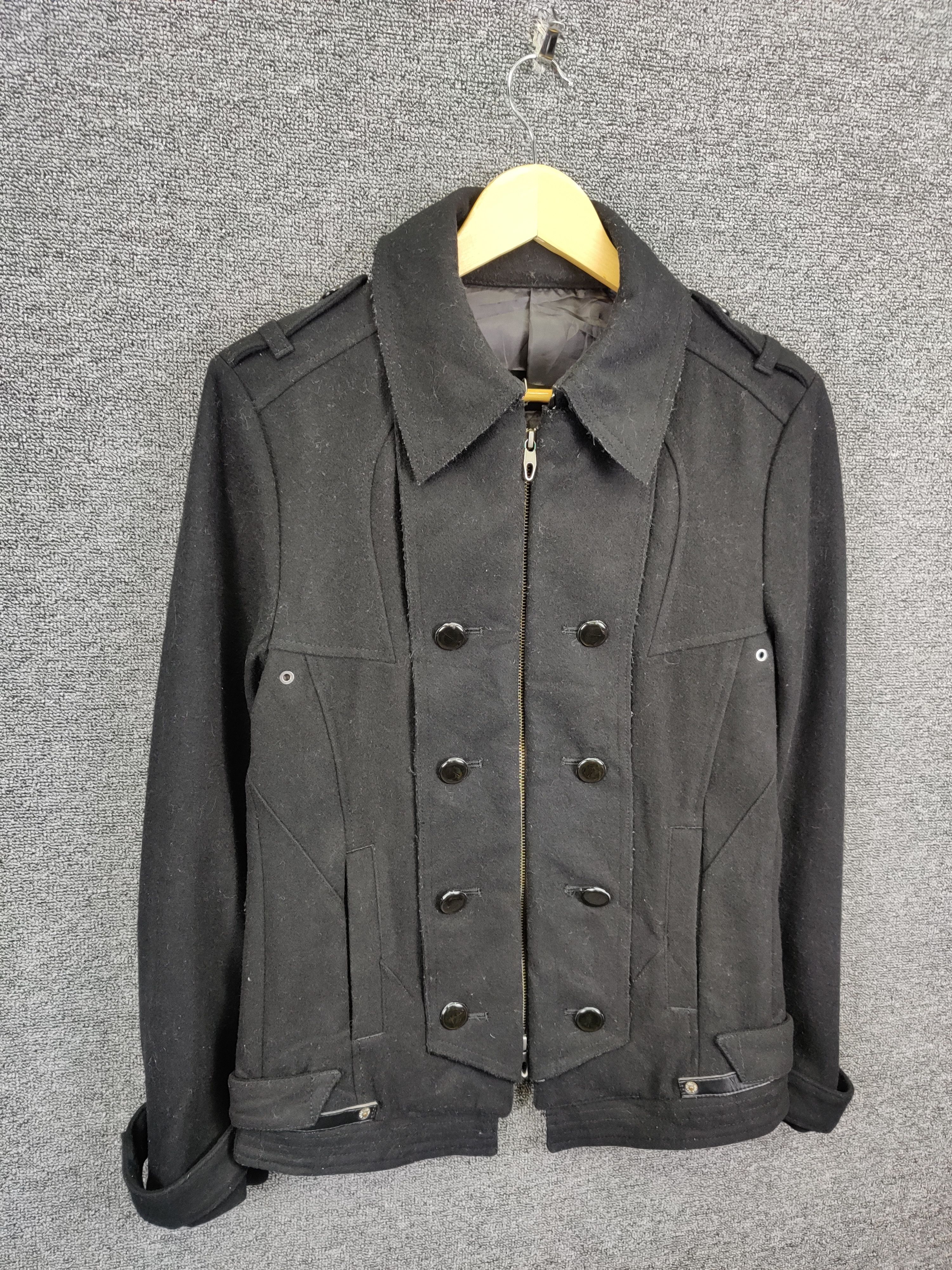 PPFM Vintage PPFM Napoleon Dectachable Wool Zip Jacket Size US S / EU 44-46 / 1 - 4 Thumbnail