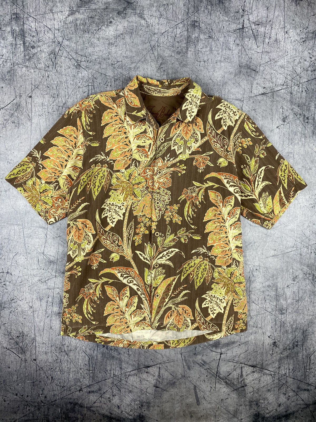 Tommy Bahama Vintage Tommy Bahama Crazy Hawaii Shirt Size M Size US M / EU 48-50 / 2 - 2 Thumbnail
