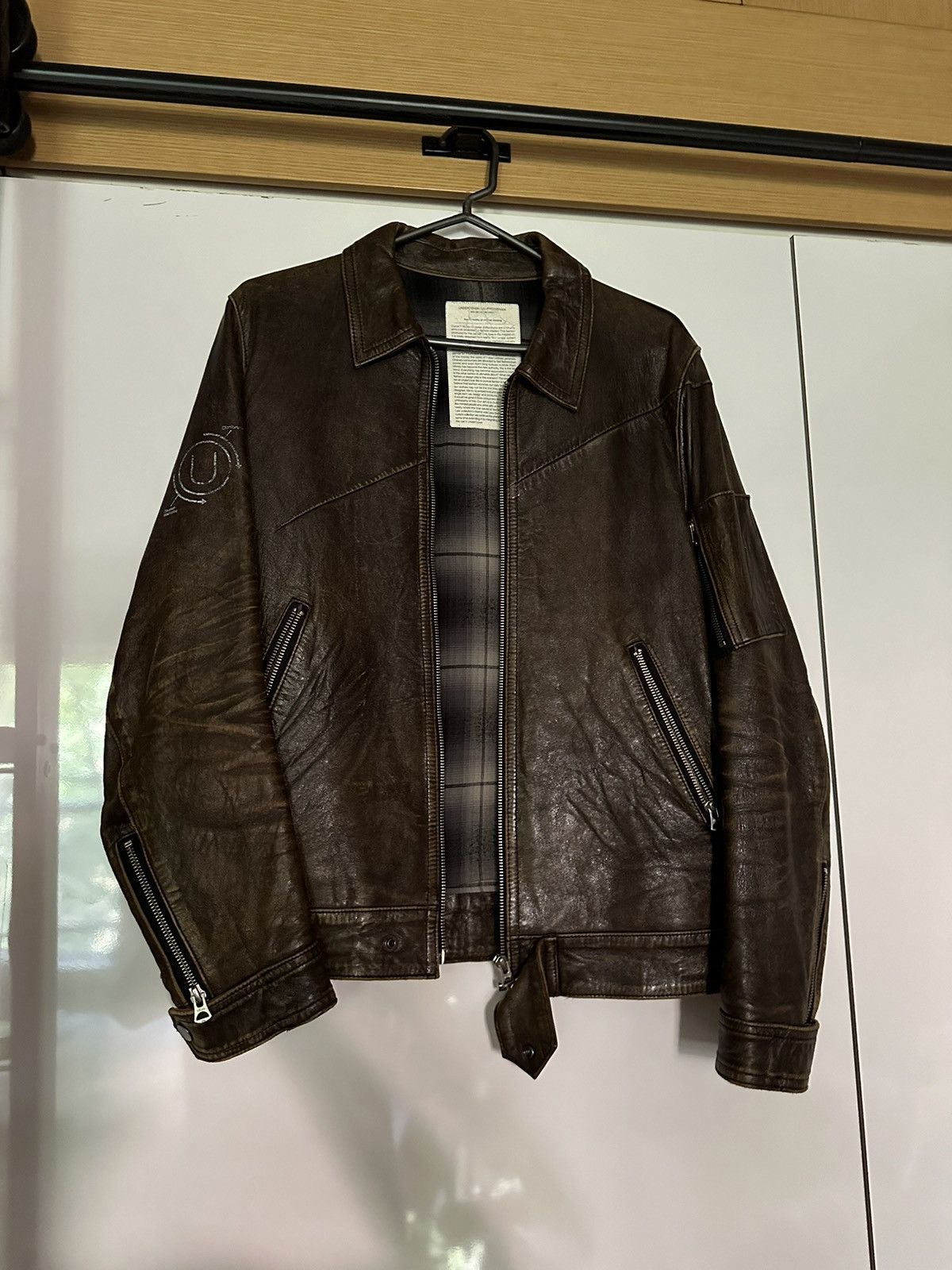 Undercover Undercover AW10 “Gira” Lambskin Jacket Size US L / EU 52-54 / 3 - 1 Thumbnail