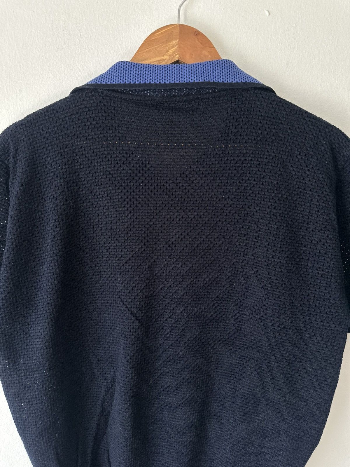 Versace Vintage Versace Classic V2 Knit Polo Shirt Size US L / EU 52-54 / 3 - 4 Thumbnail