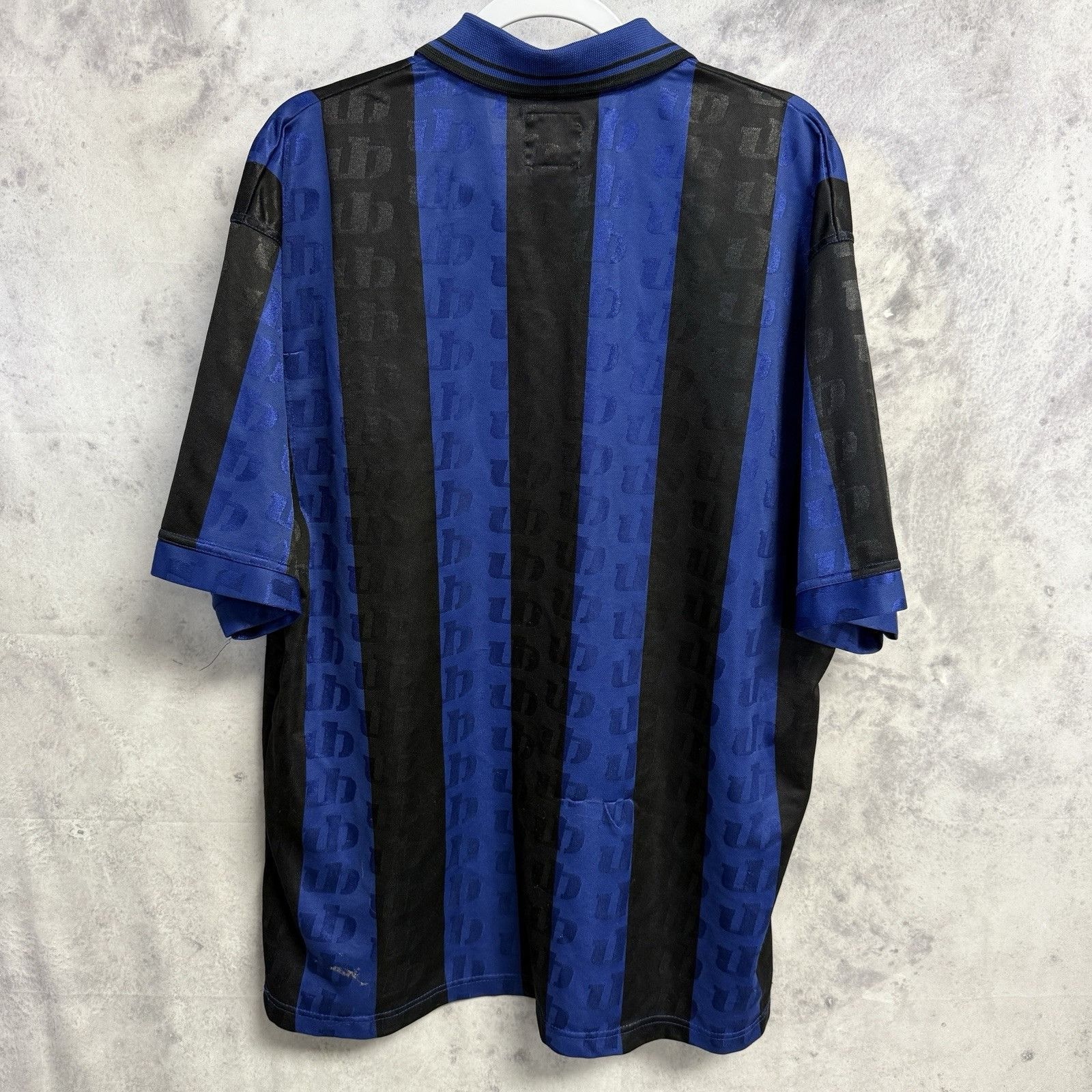 UNIONBAY × Vintage Vintage Union Bay Soccer Jersey Mens XL Blue/Black Short Sle Size US XL / EU 56 / 4 - 2 Thumbnail