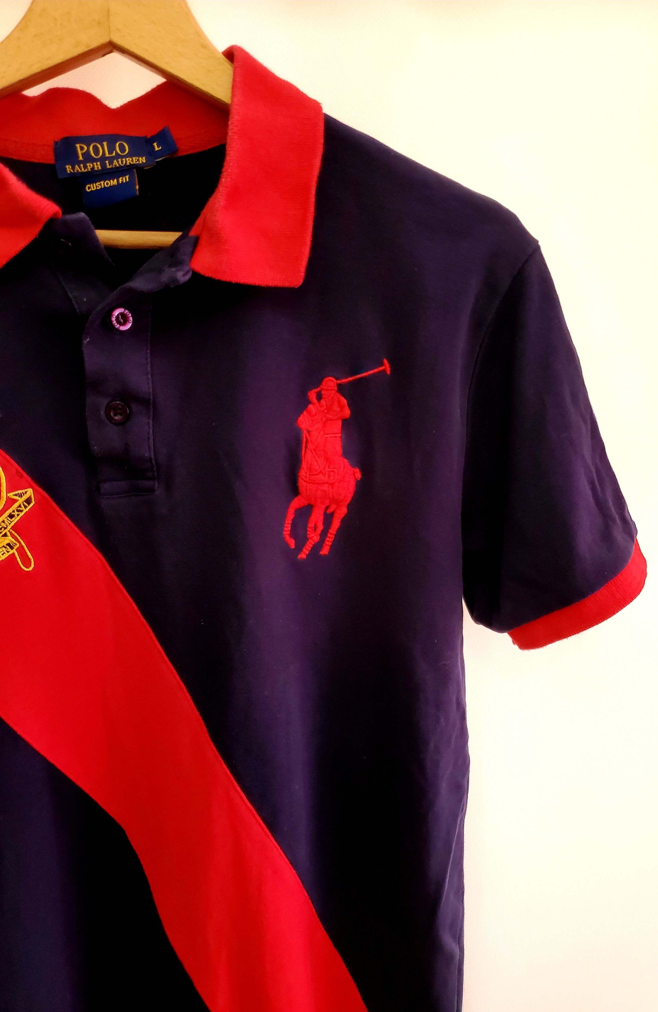 Polo Ralph Lauren × Vintage Vintage Y2K Polo Ralph Lauren Big Logo T-shirt size L Size US L / EU 52-54 / 3 - 2 Thumbnail