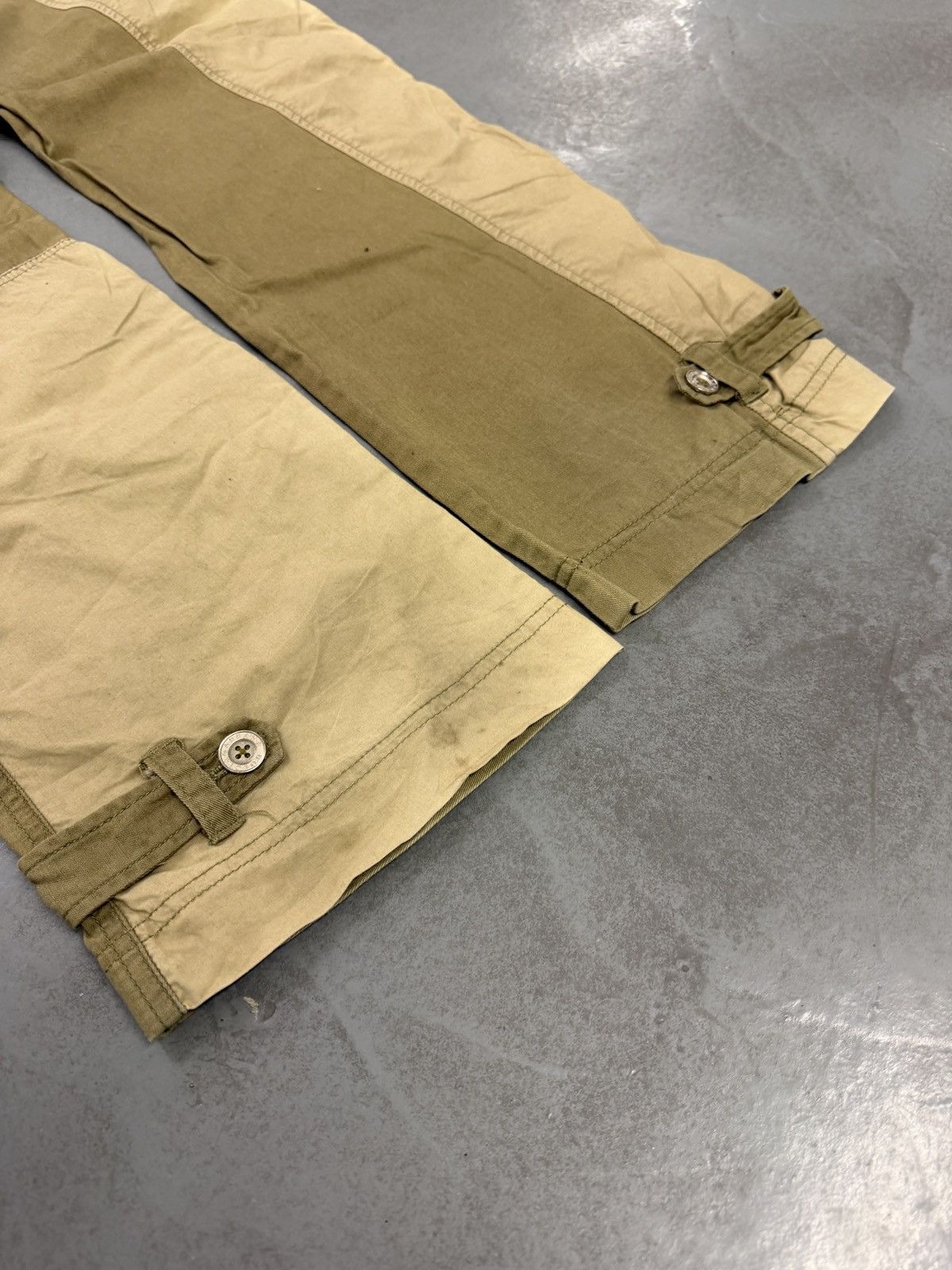 Dolce & Gabbana Dolce & Gabbana AW2007 Multi Pockets Patchwork Cargo Pants Size US 34 / EU 50 - 9 Thumbnail