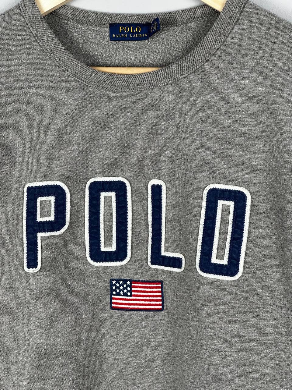 Polo Ralph Lauren Polo Ralph Lauren USA Flag Big Logo Sweatshirt Size XL / US 12-14 / IT 48-50 - 4 Thumbnail
