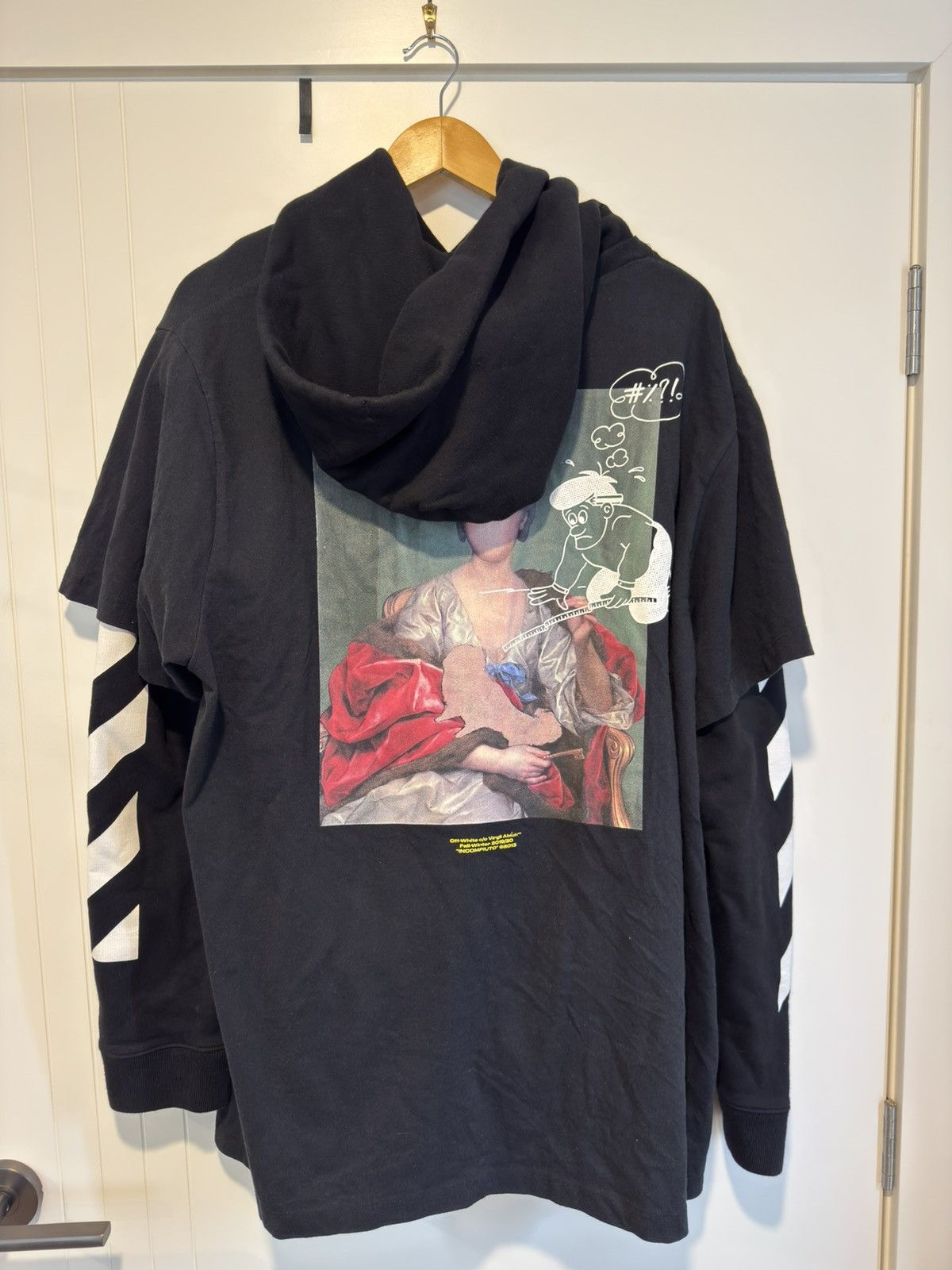 Off-White OFF-WHITE DIAG MARIANA HOODED T-SHIRT Size US M / EU 48-50 / 2 - 5 Thumbnail