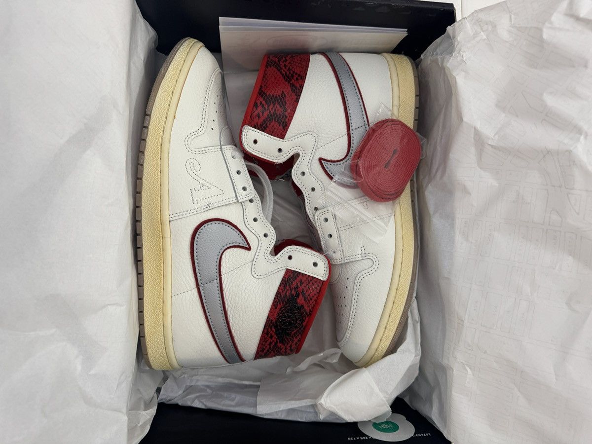Awake NY × Jordan Brand × Nike Awake x Jordan Air Ship PE SP - Sail / Black / Red Size US 11.5 / EU 44-45 - 2 Thumbnail