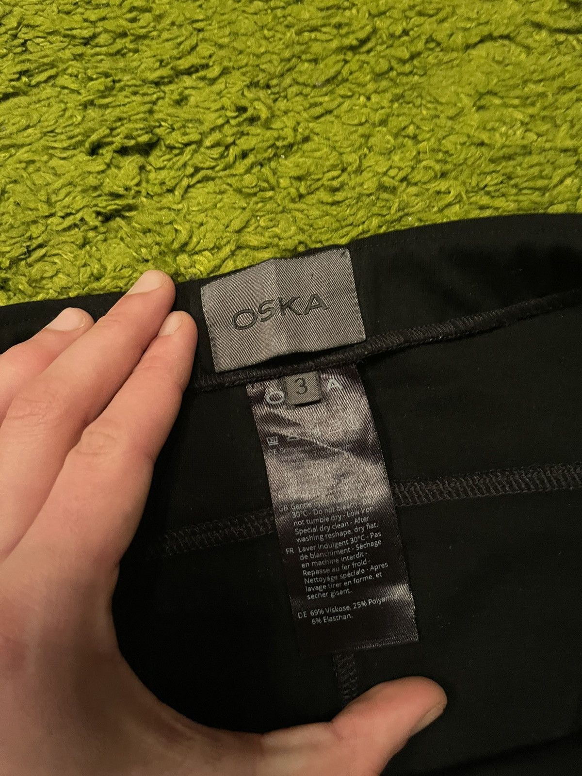 Designer × OSKA Oska avant garde straight fit pants Size 27" / US 4 / IT 40 - 6 Thumbnail