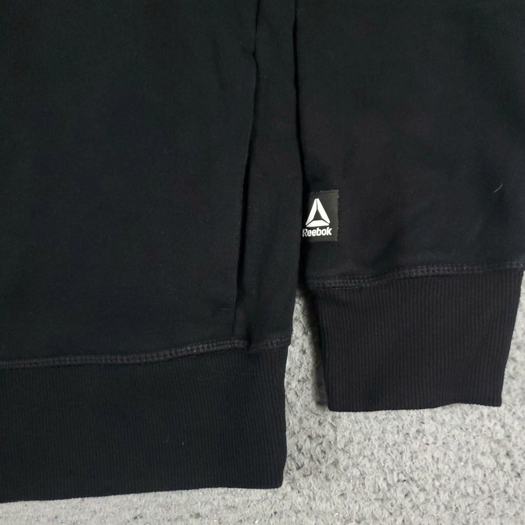 Reebok Reebok Women's Crew Neck Sweater Pullover L Black Camouflage Casual Knit Logo Modern Size L / US 10 / IT 46 - 4 Thumbnail