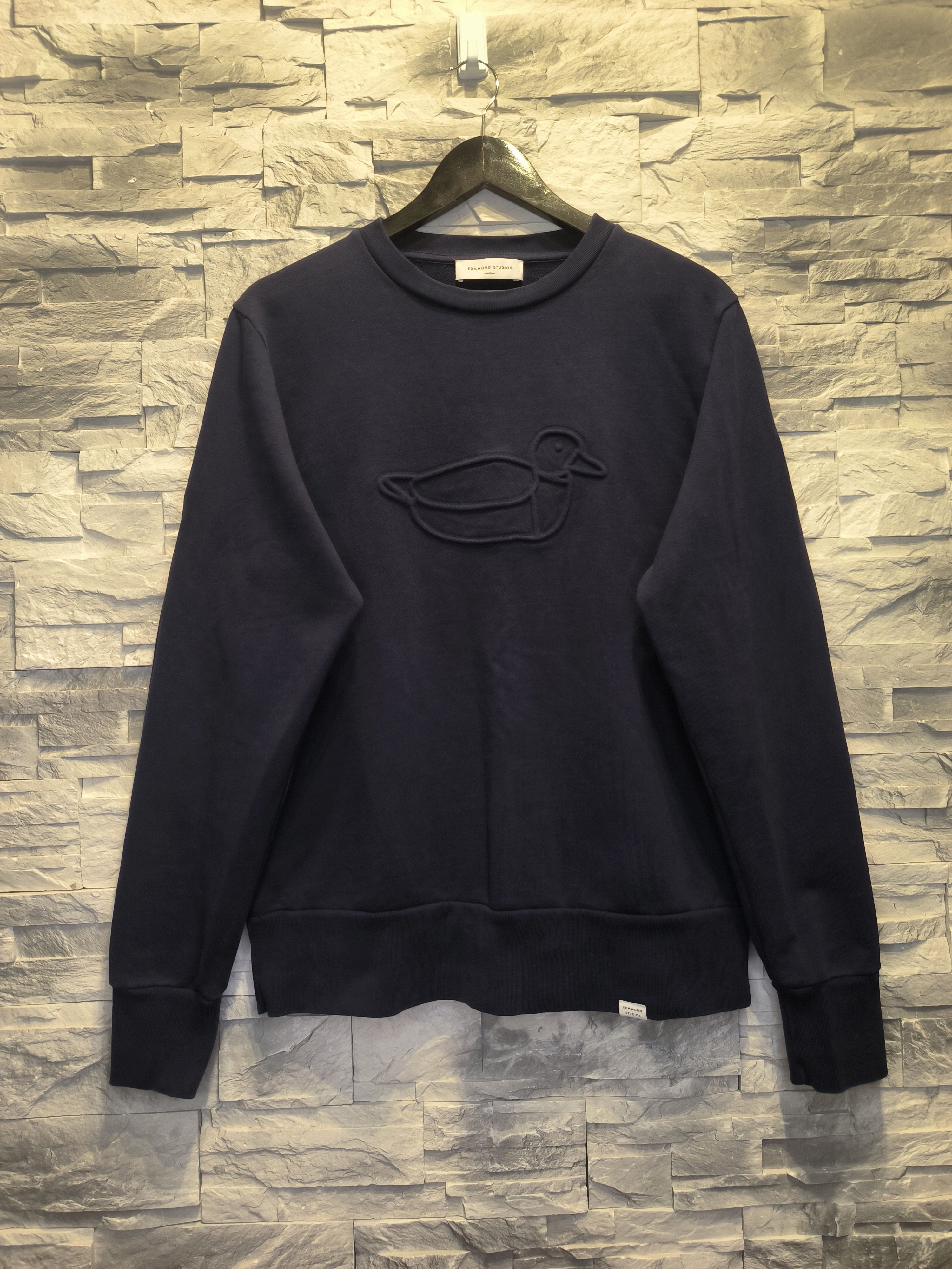 Other Edmmond Studios Duck Sweatshirt Crewneck Navy Size US M / EU 48-50 / 2 - 1 Thumbnail