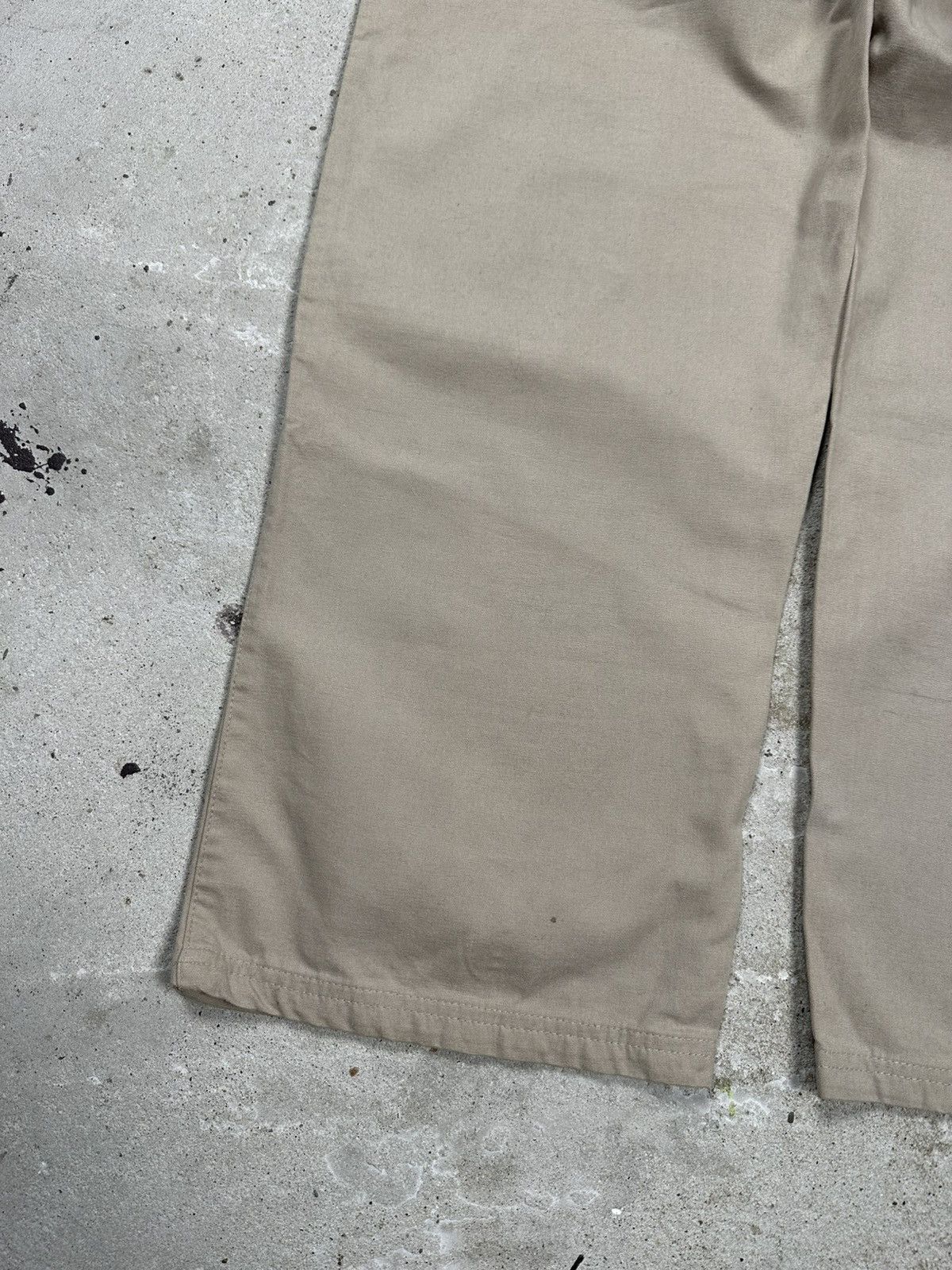 JNCO × Vintage Vintage Y2K Jnco Style Baggy Carpenter Beige Pants Size US 29 - 3 Thumbnail