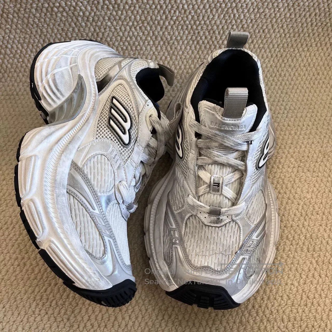 Balenciaga balenciaga 10xl gray low. Size US 10 / EU 43 - 8 Thumbnail