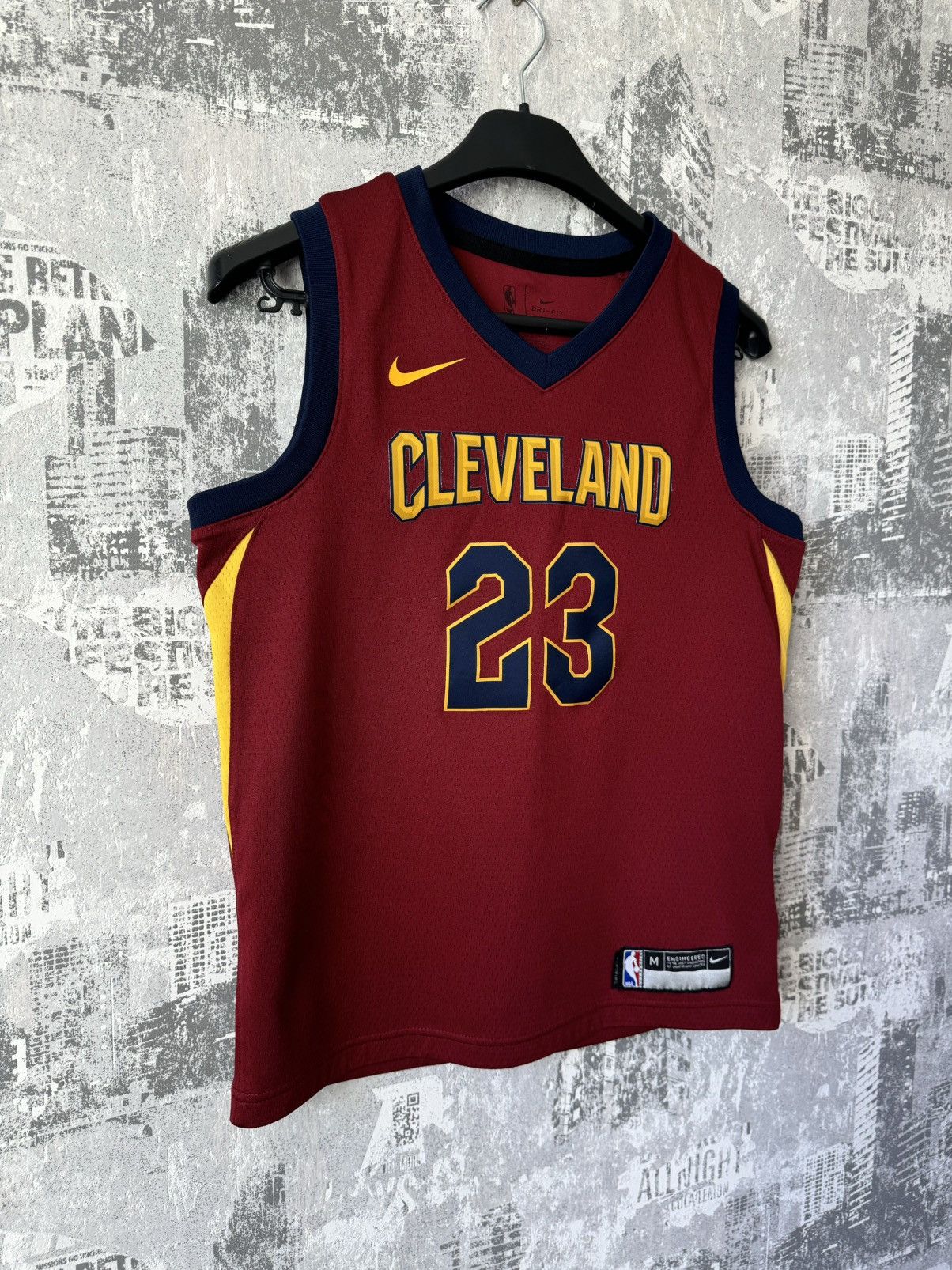 Nike × Vintage Nike James Jersey Size US S / EU 44-46 / 1 - 2 Thumbnail
