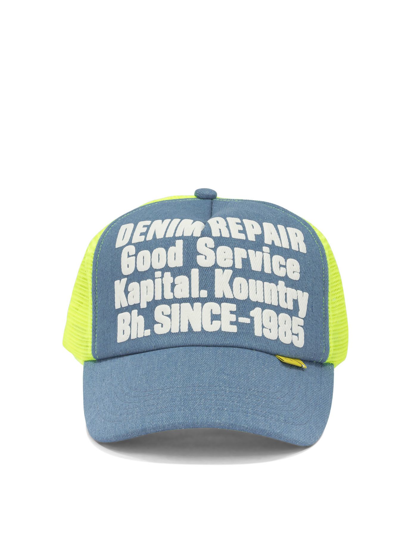 Kapital Kapital Denim Repair Service Trucker Hat tag size UNI Men - USA Duties Paid Size ONE SIZE - 1 Thumbnail