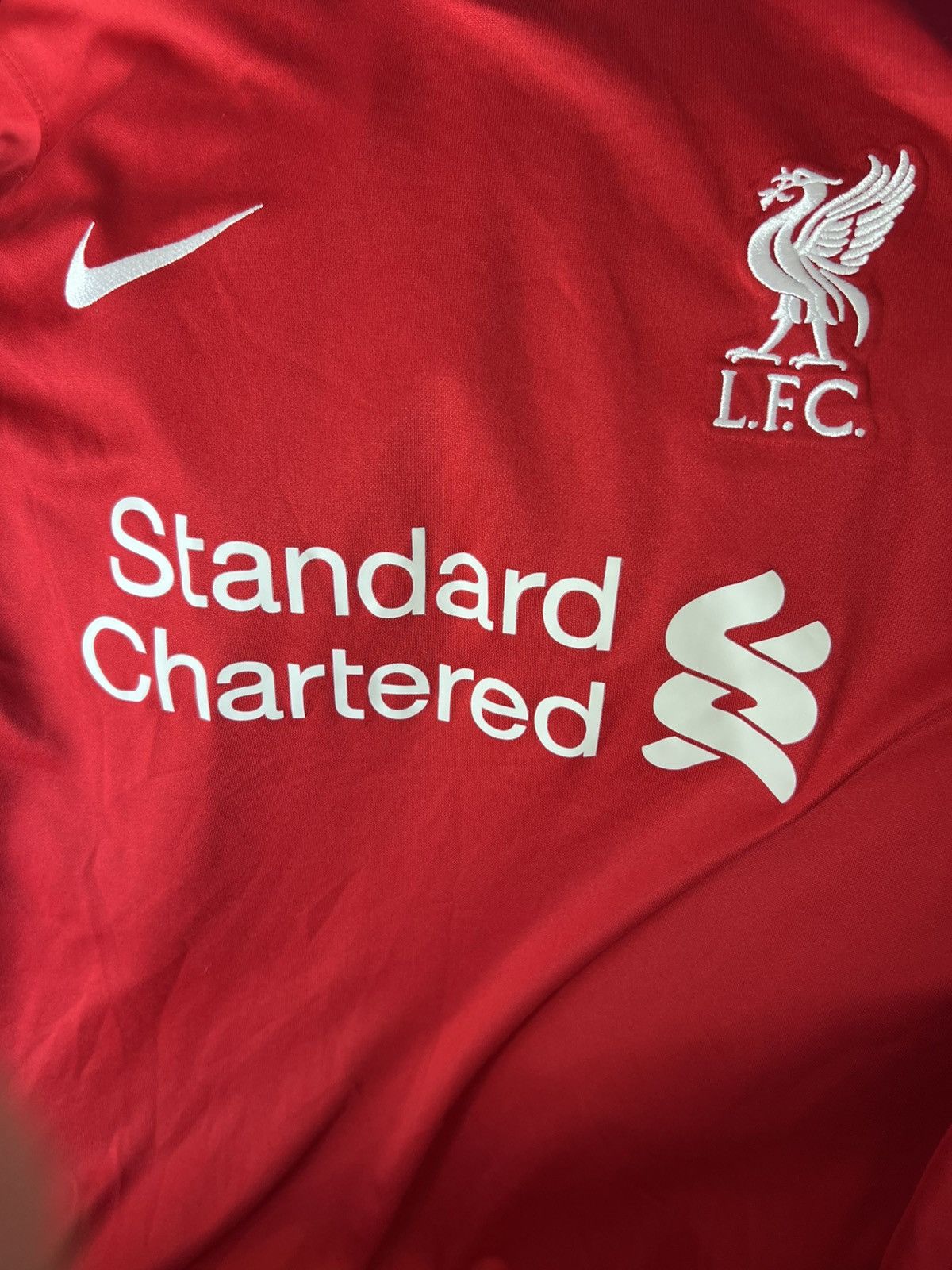 Nike 2020/21 Nike Liverpool FC Home Soccer Jersey Men’s Red Sz L Size US L / EU 52-54 / 3 - 3 Thumbnail