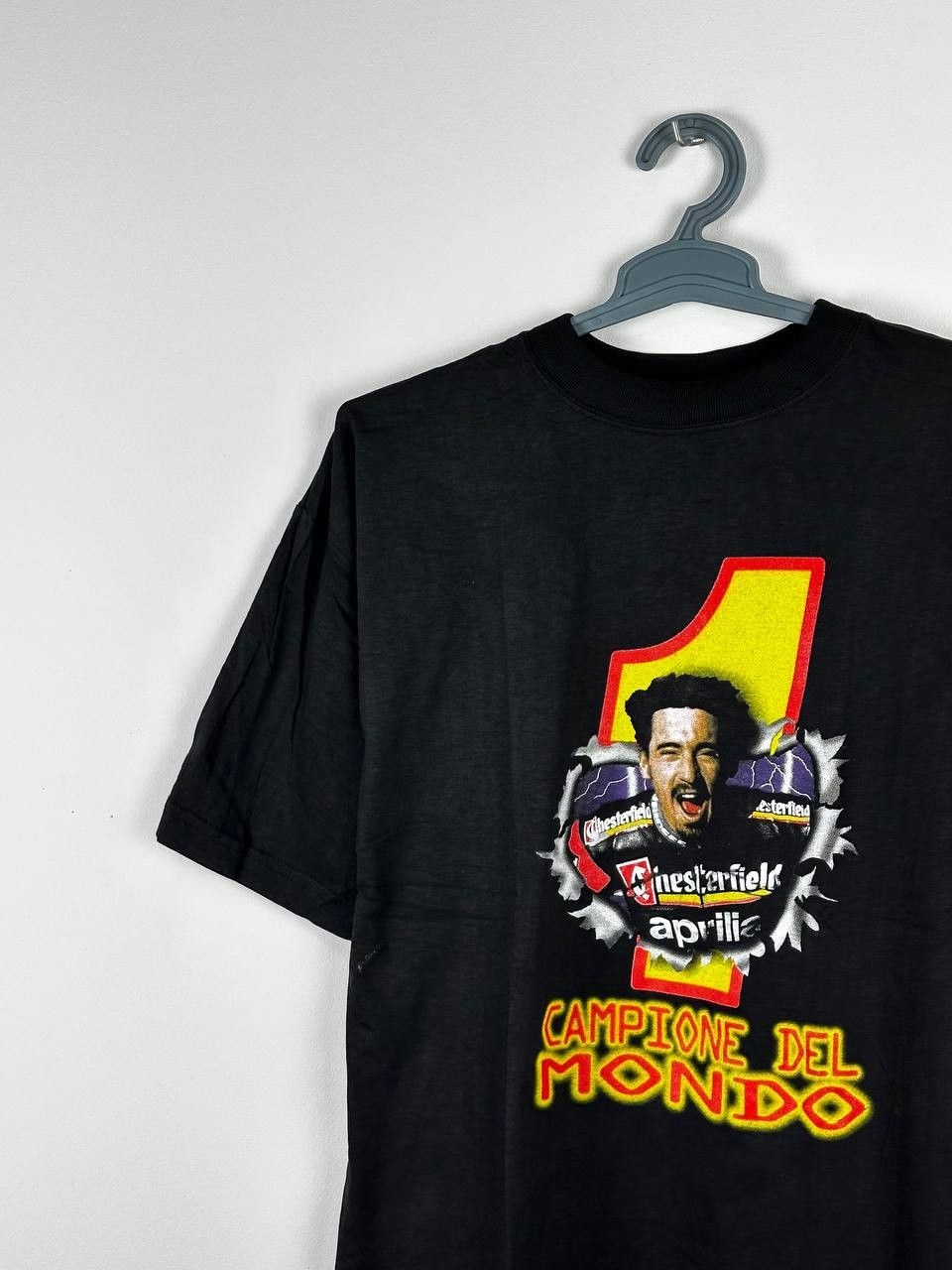 Formula 1 × Vintage VERY RARE MAX BIAGGI WORLD CHAMPION T-SHIRT '94 '95 Size US L / EU 52-54 / 3 - 3 Thumbnail