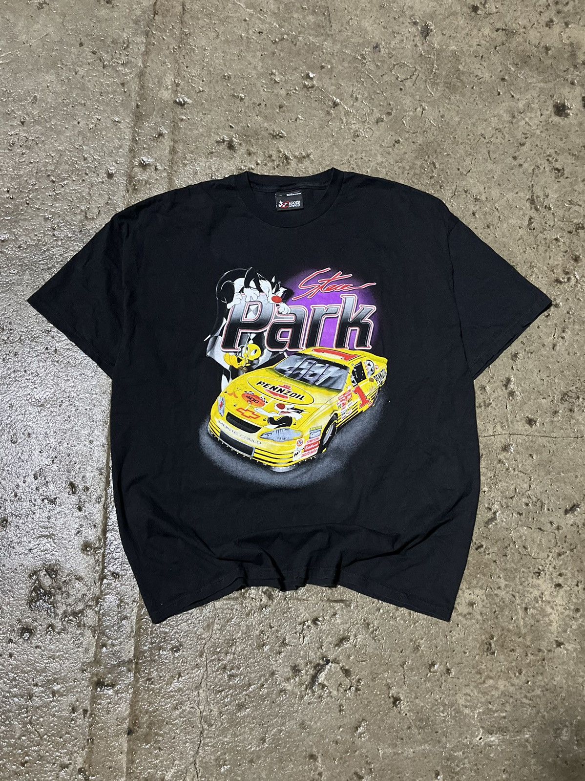 looney tunes nascar shirt
