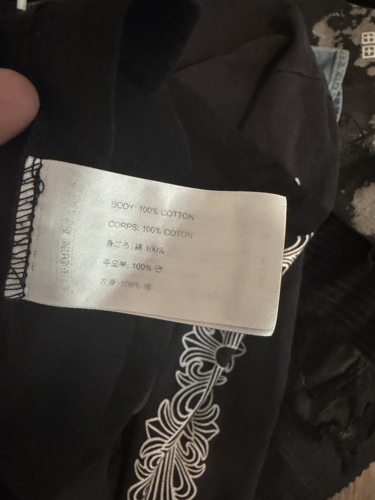 Chrome Hearts Chrome Hearts Miami Tee Size US XL / EU 56 / 4 - 4 Thumbnail