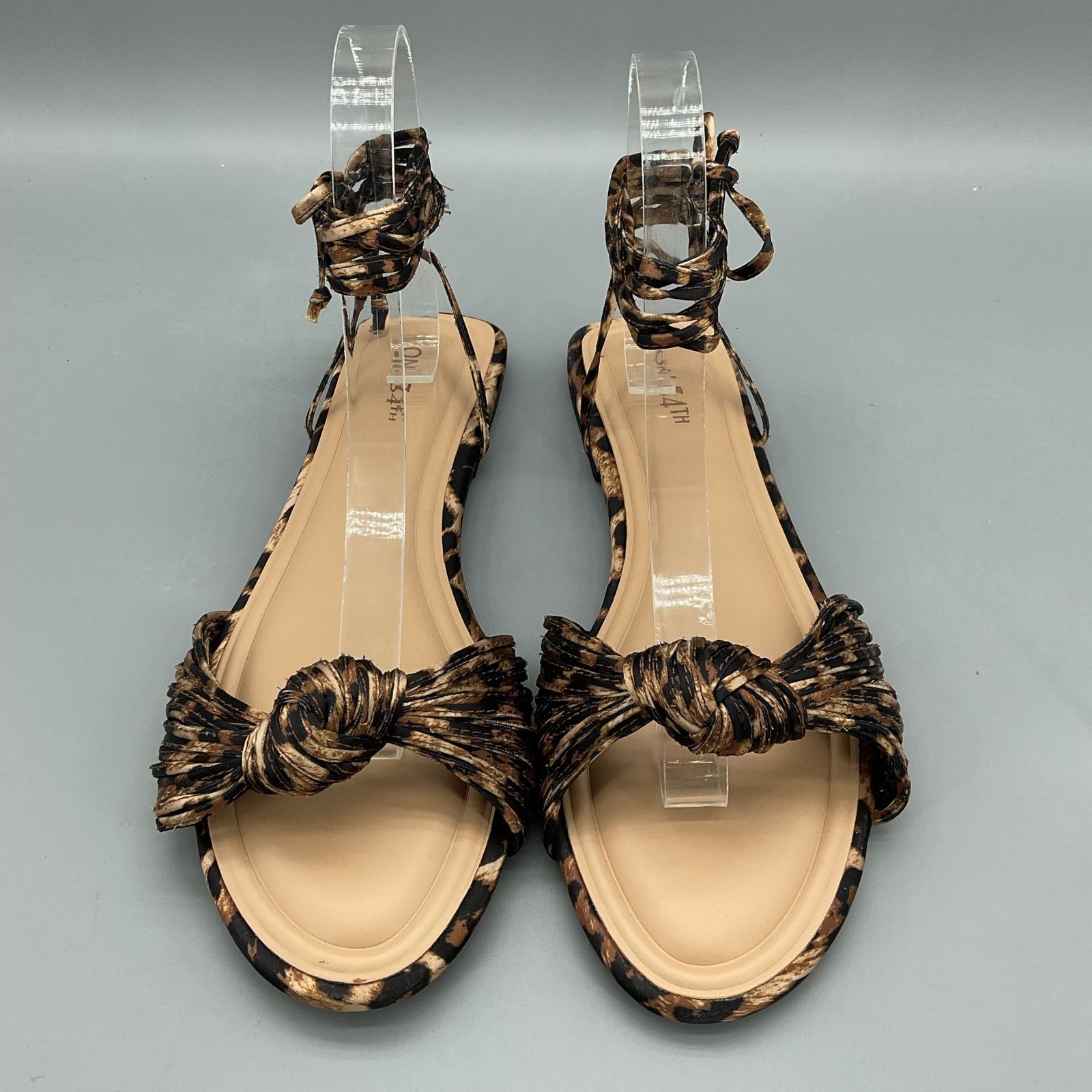 Other NEW on 34th Women’s Jenniee Knot Sandals Leopard Size 7M Size US 7 / IT 37 - 3 Thumbnail