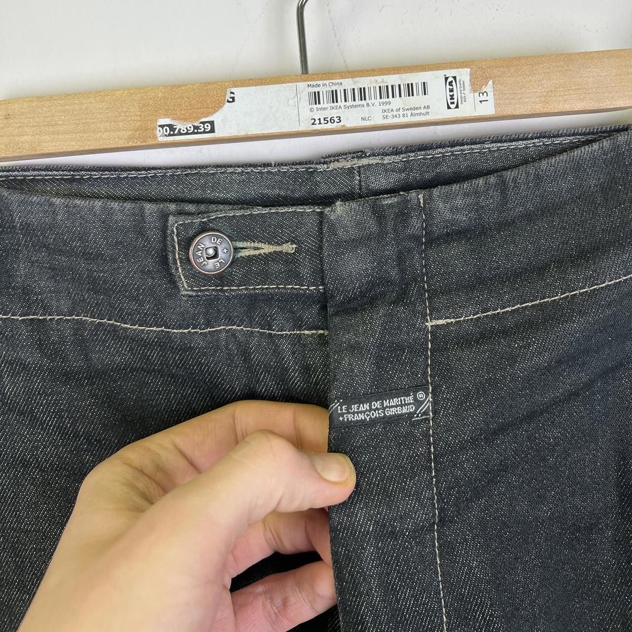 Designer Marithe Francois Girbaud Cargo Shorts - Stylish Denim Design Size US 42 / EU 58 - 3 Thumbnail