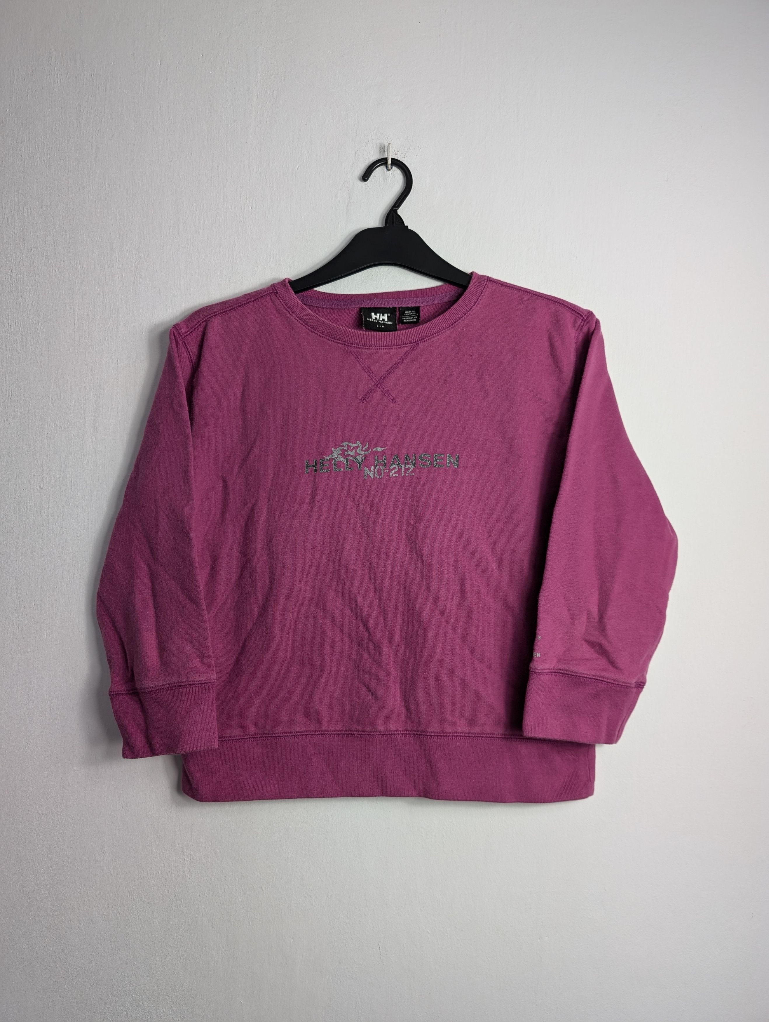 Helly Hansen Vintage Helly Hansen Sweatshirt Pink Gorpcore Retro Boxy Size L / US 10 / IT 46 - 1 Thumbnail