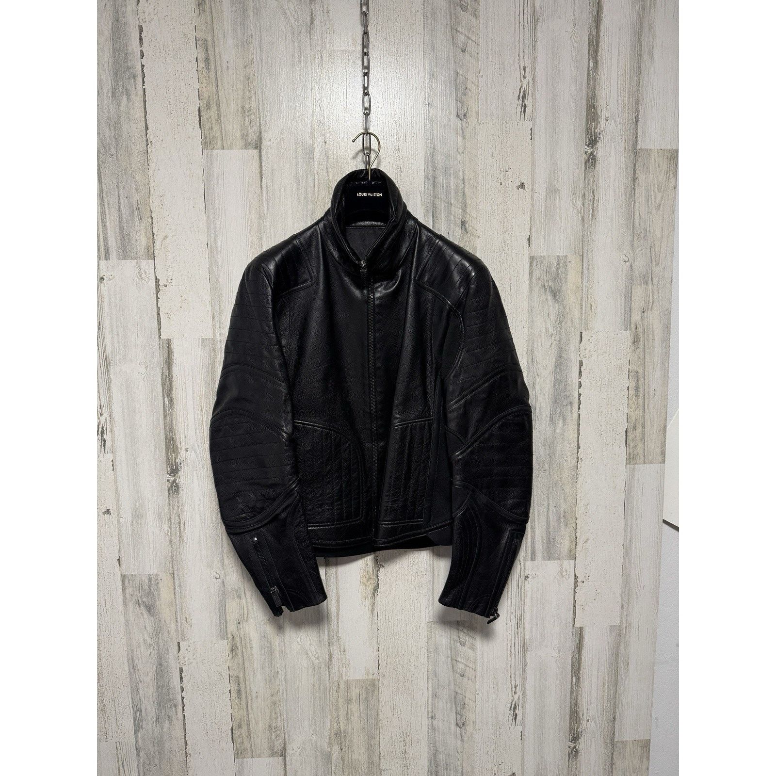 Bally Bally Single Ride Bike Leather Jacket Size M $2400 Size US M / EU 48-50 / 2 - 9 Thumbnail