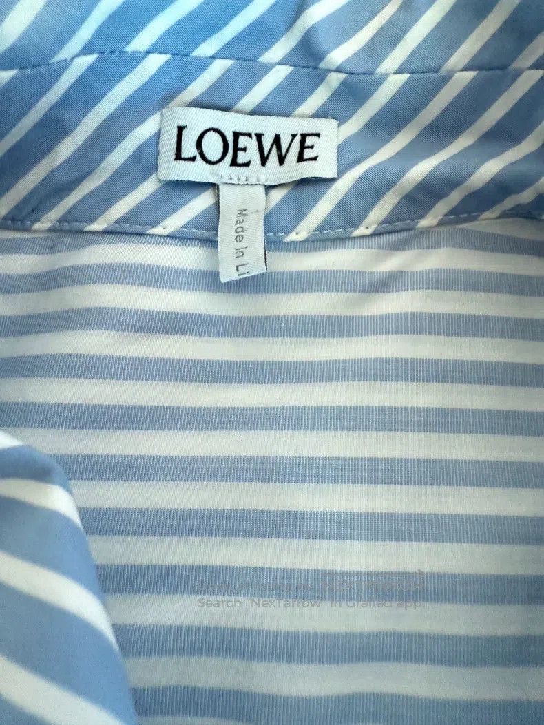 Loewe Loewe Classic striped shirt, loose fit Size XXS / US 00 / IT 34 - 3 Thumbnail