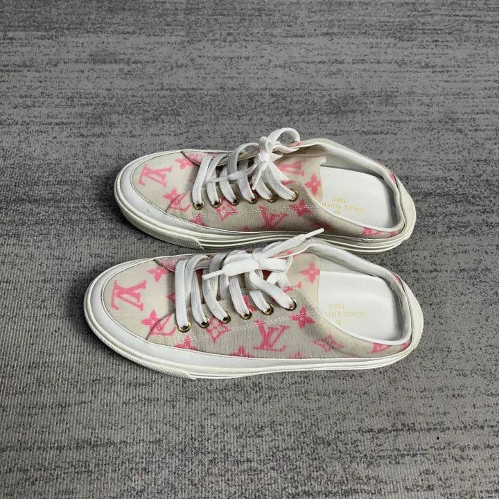 Other Louis Vuitton Stellar Monogram Pink Slip-On Sneakers -2508 Size US 6 / IT 36 - 1 Thumbnail