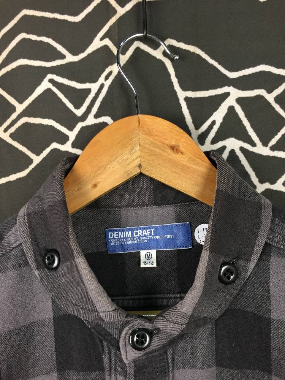 Big John Vtg Big John Denim Craft Heavy Flannel Buffalo Plaid Shirt Size US M / EU 48-50 / 2 - 4 Thumbnail