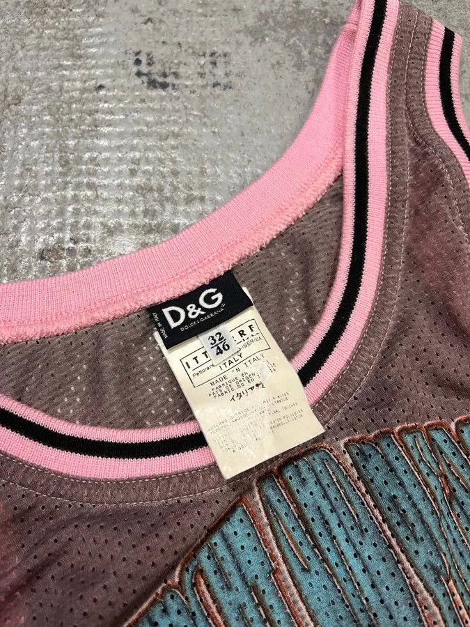 Dolce & Gabbana SS2004 Dolce & Gabbana Pink Cozy Tank Top Size XS / US 0-2 / IT 36-38 - 7 Thumbnail