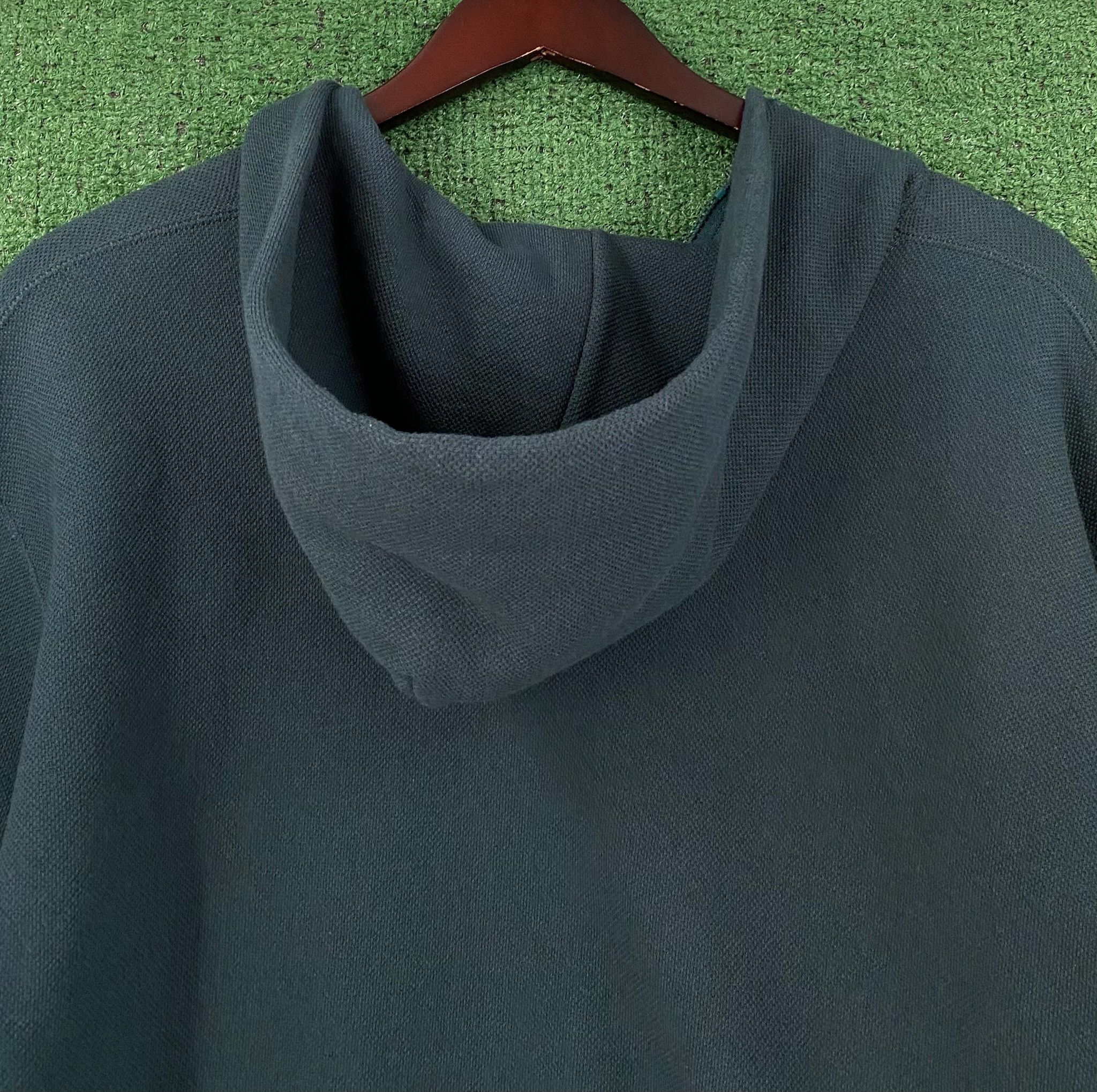 Russell Athletic 90’s Russell Athletic Forest Green 1/4 Zip Hoodie Large Size US L / EU 52-54 / 3 - 8 Thumbnail