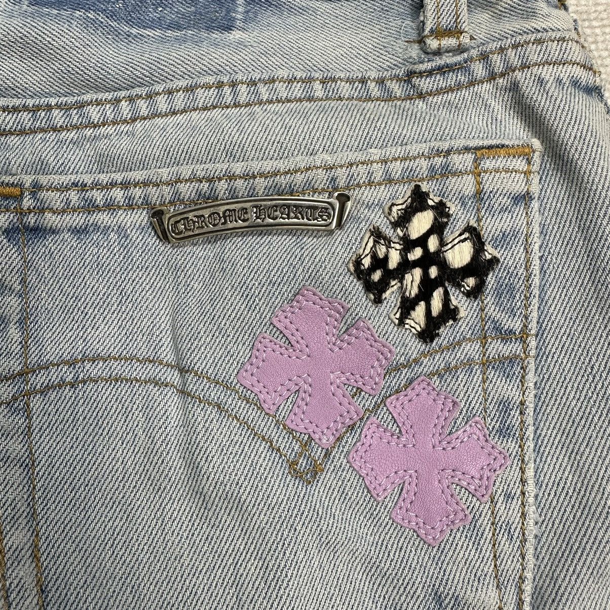 Chrome Hearts Chrome Hearts Light Wash Criss Patches Jeans size 30 Size US 30 / EU 46 - 11 Thumbnail