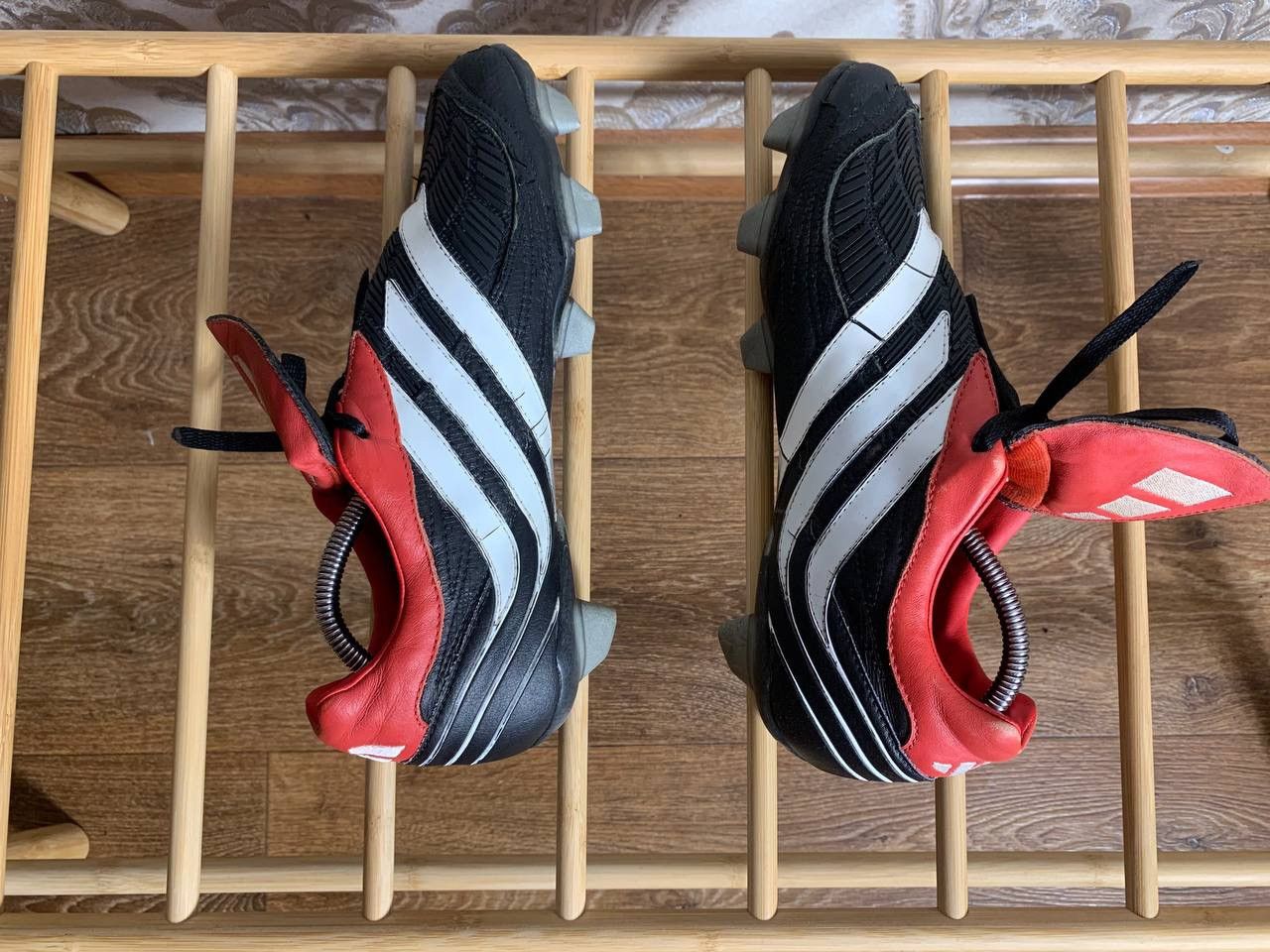 Adidas × Vintage VERY RARE ADIDAS PREDATOR KARNIVOR X-TRX SG F50 SOCCER SHOES Size US 9 / EU 42 - 7 Thumbnail