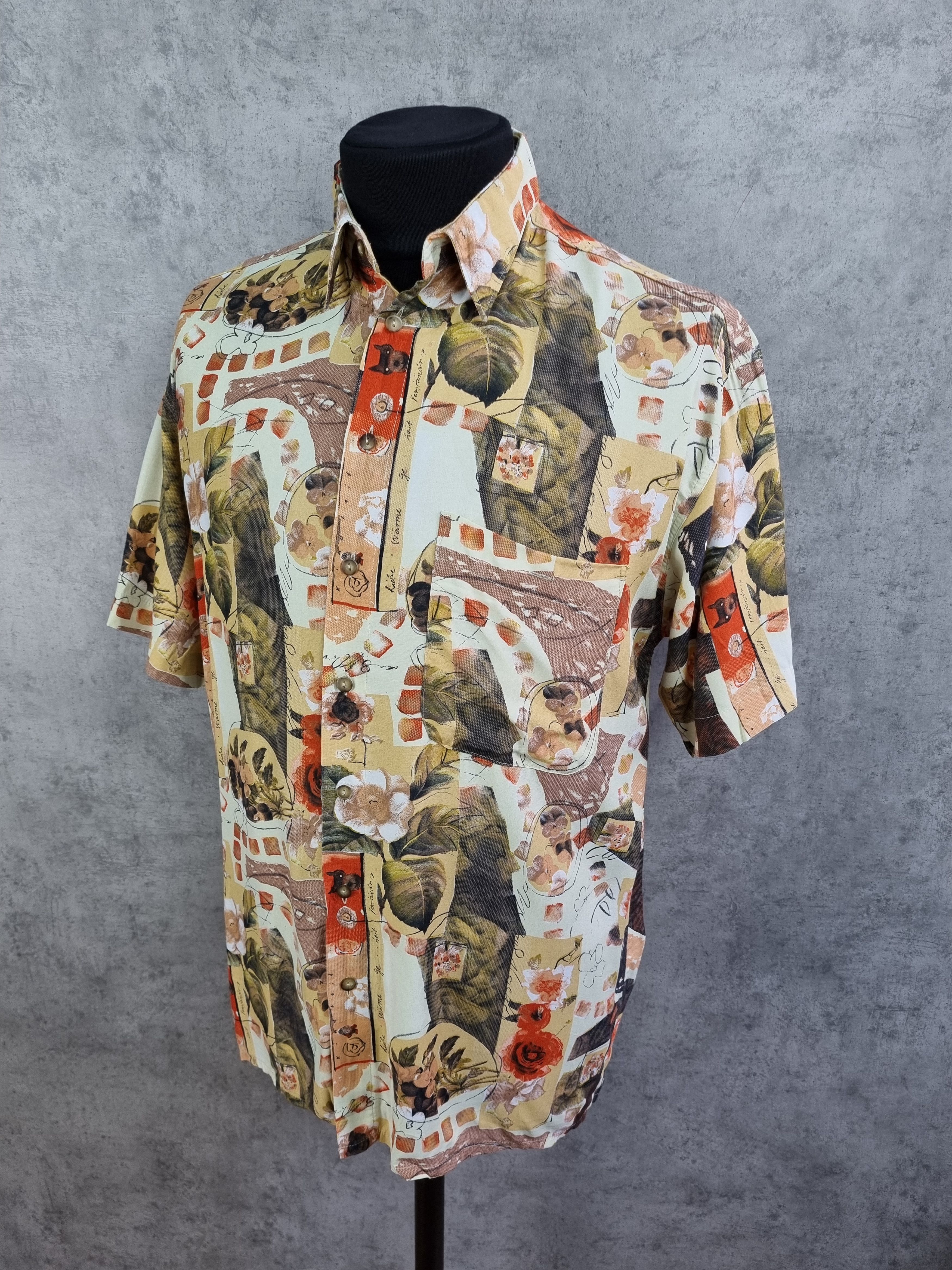 Vintage 90s Vintage Hawaiian Shirt Size US M / EU 48-50 / 2 - 9 Thumbnail