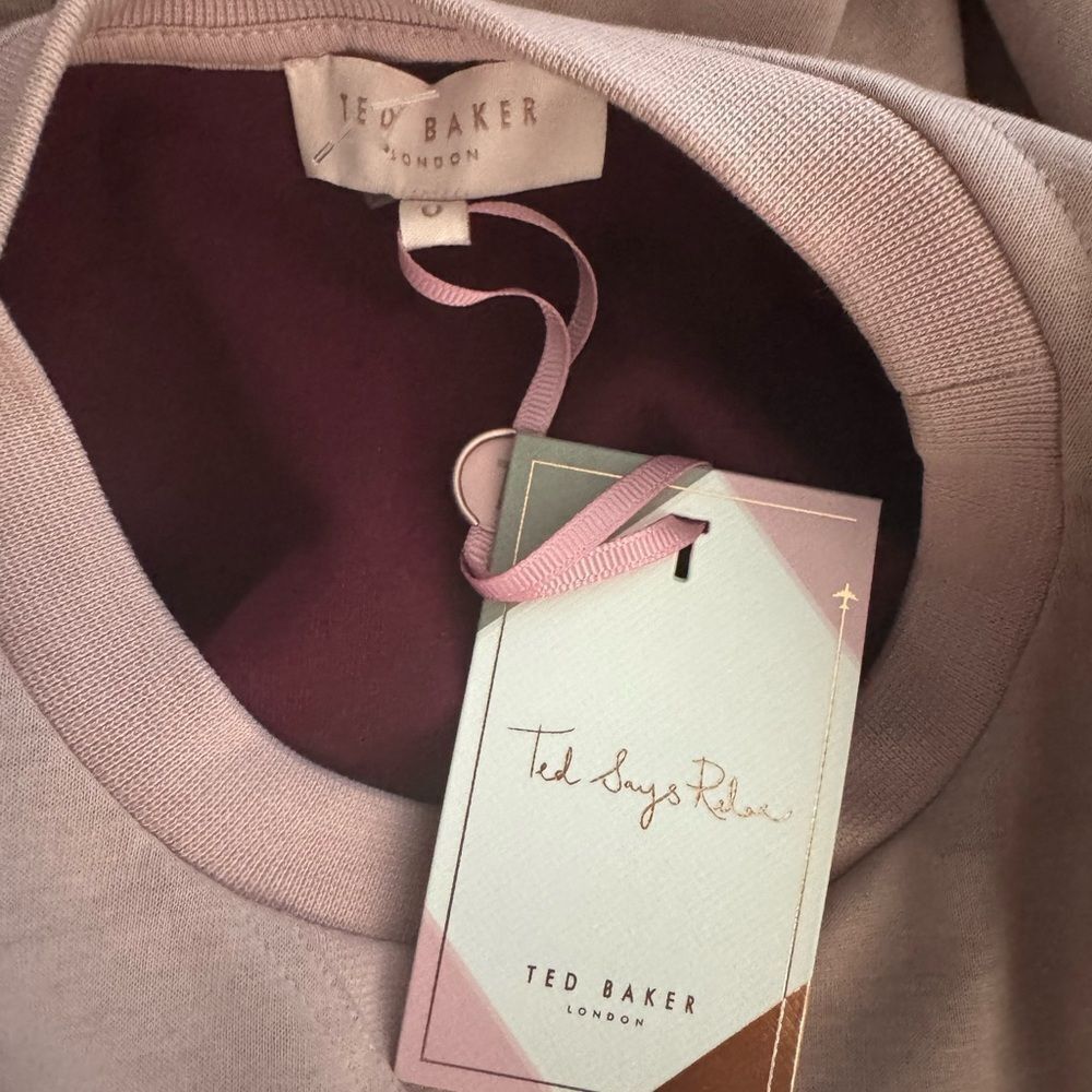 Ted Baker Ted Baker London Dusky Pink Bell Sleeve Top Sweater Size 0 S Size S / US 4 / IT 40 - 4 Thumbnail
