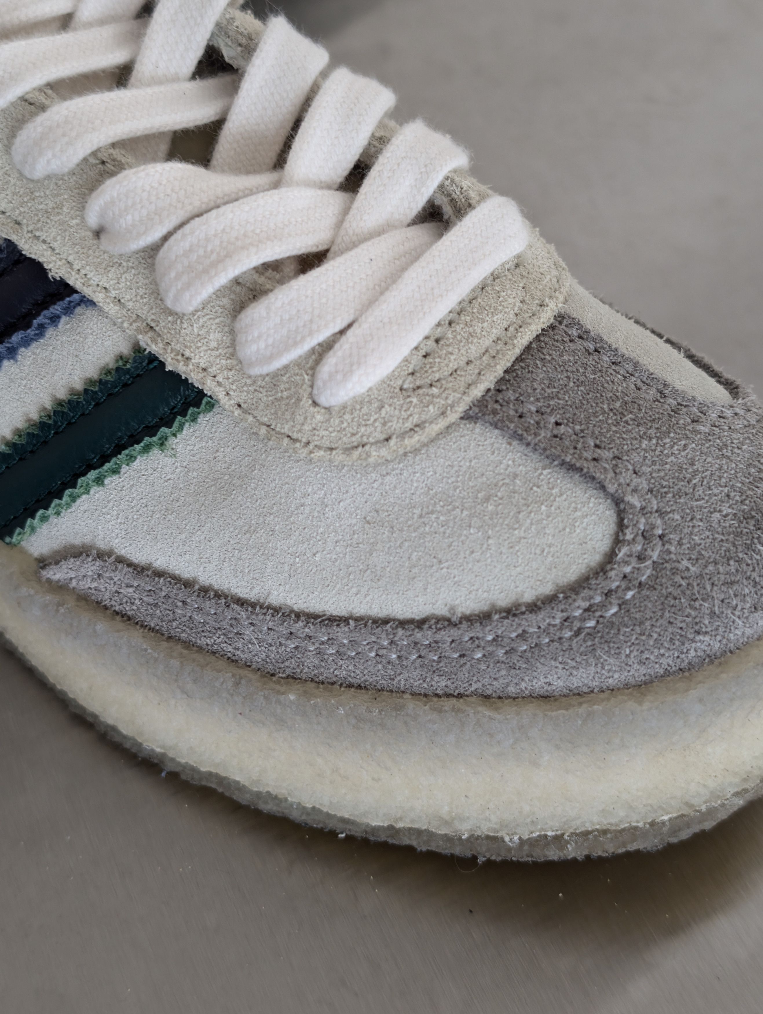 Adidas × Clarks × Ronnie Fieg adidas Clarks Ronnie Fieg Samba White Multi Size US 4 / IT 34 - 7 Thumbnail